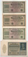 Németország / Weimari Köztársaság 1922. 1000M (3x) + 10.000M T:F Germany / Weimar Republic 1922. 1000 Mark (3x) + 10.000M C:F