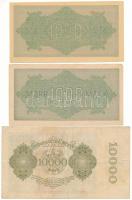 Németország / Weimari Köztársaság 1922. 1000M (2x) + 10.000M T:XF,F
Germany / Weimar Republic 1922....