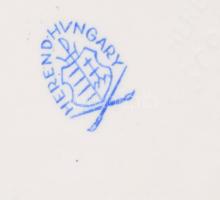 Herendi papagáj, kézzel festett porcelán, jelzett, hibátlan. m: 25,5 cm