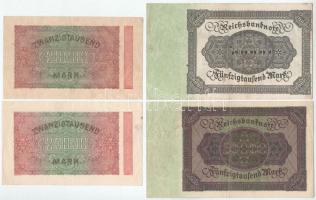 Német Birodalom / Weimari Köztársaság 1922. 500M + 50.000M (2xklf) T:F szép papír
German Empire / W...