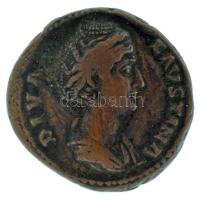 Római Birodalom 141 után / I. Faustina / Róma / As (10,22g) T:VF patina / Roman Empire after 141 / Faustina I / Rome / As "DIVA FAVSTINA / AETER-NITAS" Juno standing left, holding sceptre and raising right hand (10,22g) C:VF patina RIC III 1155