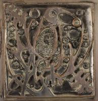 Iparművész pudrié, 7x7 cm