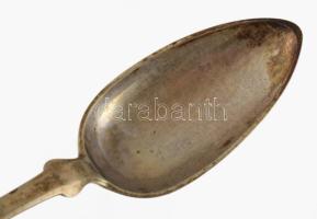 3 db ezüst kanál dianás jelzéssel, TD mesterjeggyel, jelzett 202 g 22 cm