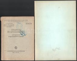 2 db kézigránátokról szóló kiadvány: Utasítás és anyagismeret a kézigránátok és gyújtópalackok számá...