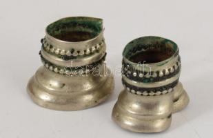 vegyes ezüst és ezüst nyelű evőeszközök, sérültek, össz bruttó 98 g