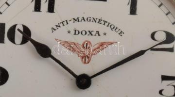 Doxa vasutas zsebóra. fém tokos, szervizelendő, d: 5 cm