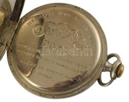 Doxa vasutas zsebóra. fém tokos, szervizelendő, d: 5 cm