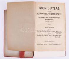 Tauril-atlasz. Az Osztrák-Magyar Monarchia automobil-térképe. Mérték: 1:600,000. 1. kötet [Unicus, t...