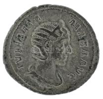 Római Birodalom 222-235 / Iulia Mamaea / Róma / Denarius Ag (2,81g) T:XF / Roman Empire 222-235 / Julia Mamaea / Rome / Denarius Ag "IVLIA MAMAEA AVG / FELICIT-AS PVBLICA" Felicitas standing left, holding caduceus and resting arm on column (2,81g) C:XF RIC IV 335, Seaby RSC III 17