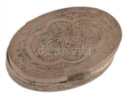 Ezüst (Ag) szelence, jelzett, nettó 48g