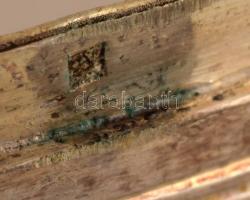 Ezüst (Ag) szelence, jelzett, nettó 48g