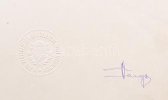 1940 Varga József (1891-1956) kereskedelem- és közlekedésügyi, Corvin-koszorúval (1942) és Kossuth-d...