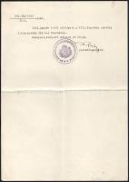 1940 Varga József (1891-1956) kereskedelem- és közlekedésügyi, Corvin-koszorúval (1942) és Kossuth-d...