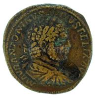 Római Birodalom 213 / Caracalla / Róma / Sestertius bronz (25,67g) T:VF Roman Empire 213 / Caracalla / Rome / Sestertius bronze "M AVR ANTONINVS PIVS FELIX AVG / SECVRITATI PERPERTVAE - S-C" Securitas seated right, holding sceptre and resting head on right hand, altar to right (25,67g) C:VF