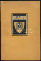 1928 Plauen (Németország), német nyelvű, képes idegenforgalmi ismertető, fekete-fehér képekkel, egy kihajtható térképpel, 112 p.+ 1 t. Kiadói papírkötés, sérült címlappal, 1929-es tulajdonosi bejegyzéssel (Dr. Láczer István).