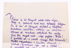 cca 1922 Somlyó Zoltán (1882-1937): "Mózes itt öt könyvet adott vala régen, hogy a testvérek kö...