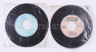 25 darab kisalakos zenei bakelit lemez, érdekességekkel