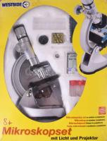 Westside mikroszkóp szett, dobozában