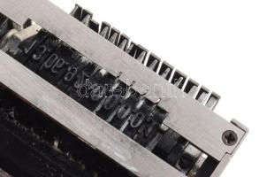 Reiner sorszámozó pecsét, 17 cm