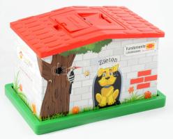 Nagyméretű okospersely, bluetooth-on lekérdezhető beledobozz értékkel, 21x13x13 cm