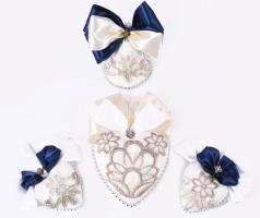 4 darab nagyobb méretű karácsonyfadísz