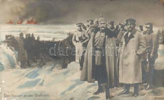 Wilhelm II and Paul von Hindenburg on the Eastern front