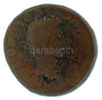 Római Birodalom 014-37 / Augustus (posztumusz, Tiberius alatt) / Hispánia, Italica / AE33 bronz (24,53g) T:F Roman Empire 14-37 / Augustus (posthumous, under Tiberius) / Hispania, Italica / AE33 bronze "[PERM DIVI] AVG COL ROM / IVLIA AVGVSTA G[ENETRIX] ORBIS" head of Augustus / head of Livia (24,53g) C:F RPC I 73