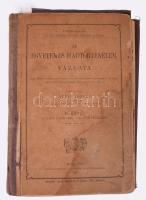 Breit József: Az egyetemes hadtörténelem vázlata. II. köt.: A legujabb kor hadtörténelme. 28 csatavázlattal. Bp., 1900, Pallas, (3)-452 p.+ 28 (mellékletek) t. Egyetlen kiadás. Kiadói félvászon-kötés, viseltes állapotban, ázásnyomokkal, kisebb sérülésekkel, helyenként bejegyzésekkel, hiányzó címlappal, több kijáró lappal.