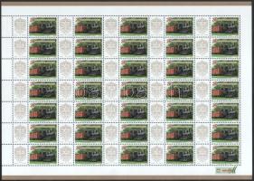 2025 Kemencei erdei múzeum vasút teljes ív / Kemence museum railway complete sheet