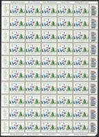 2023 Karácsony öntapadós teljes ív / Christmas complete sheet