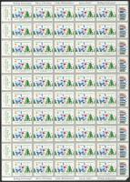 2023 Karácsony öntapadós teljes ív / Christmas complete sheet