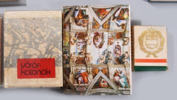 22 db minikönyv, vegyes témákkal