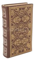 Szenczi Molnár Albert: Dávid Zsoltárok. (Szent Dávid királynak és prófétának százötven Soltári). Bp., 1985, Helikon Kiadó. Reprint kiadás,, kísérőfüzettel. A Tótfalusi Kis Miklós által 1686-ban Amszterdamban kiadott, az Egyetemi Könyvtár Régi Könyvek Tárában őrzött RMK I. 308/I. jelzetű kiadvány hasonmása. Kiadói aranyozott műbőr-kötés, 11 cm