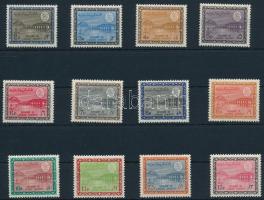 1966/1975 Wadi Hanifa 12 érték a sorból Mi 327 X -338 X (Mi 326 X hiányzik / missing) (Mi EUR 800.-)