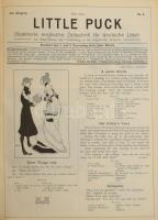 ca 1910 Little Puck c. képes magazin teljes évfolyama VIII. évf. bekötve. 288p. Aranyozott félvászon...