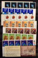 Thaiföld kis gyűjtemény szép motívumokkal, benne 38 db bélyegfüzet, 7 db 2 oldalas A/4 berakó lapon ...