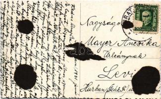 1931 Pozsony, Pressburg, Bratislava; "JUPITER" DGT-STERNKLASSE típusú lapátkerekes gőzhajó...