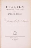 2 db Borbíró Virgil (1893-1956) építész, építészettörténész, szakíró által dedikált/aláírt könyv: Sc...