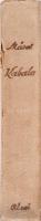 Márai Sándor: Kabala. Márai Sándor Válogatott Munkái. Bp., [1939], Révai, 2 sztl. lev.+ 285+(3) p. K...