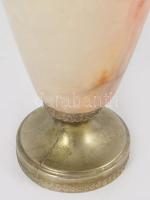 Ónix testű kisváza, m: 15 cm