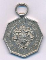 1920-1930 k. "A M. Kir. Közoktatási Ministeriumtól / M. Kir. Állami Tornadíj" jelzés nélküli Ag díjérem "DERRA" gyártói jelzéssel (18,68g/31x34mm) T:XF kis patina