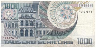 Ausztria 1983. 1000Sch "F 548781 C" T:F elején kézírás
Austria 1983. 1000 Schilling "...