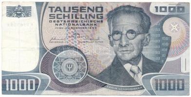 Ausztria 1983. 1000Sch "K 938538 K" T:F Austria 1983. 1000 Schilling "K 938538 K" C:F Krause P#152