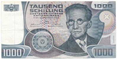 Ausztria 1983. 1000Sch "F 280409 D" T:F Austria 1983. 1000 Schilling "F 280409 D" C:F Krause P#152