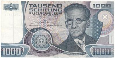 Ausztria 1983. 1000Sch "G 763412 L" T:F Austria 1983. 1000 Schilling "G 763412 L" C:F Krause P#152