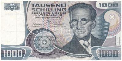 Ausztria 1983. 1000Sch "H 09281 G" T:F Austria 1983. 1000 Schilling "H 09281 G" C:F Krause P#152