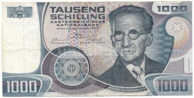 Ausztria 1983. 1000Sch "H 950287 G" T:F Austria 1983. 1000 Schilling "H 950287 G" C:F Krause P#152