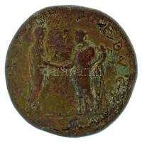Római Birodalom 134-138 / Hadrianus / Róma / Sestertius bronz (21,84g) T:VF
Roman Empire 134-138 / ...