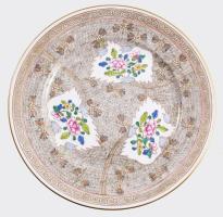 Herendi Cubash mintás dísztányér. Kézzel festett, jelzett, hibátlan d 26 cm