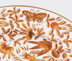 Herendi Zova mintás dísztányér. Kézzel festett, jelzett, hibátlan d 28 cm